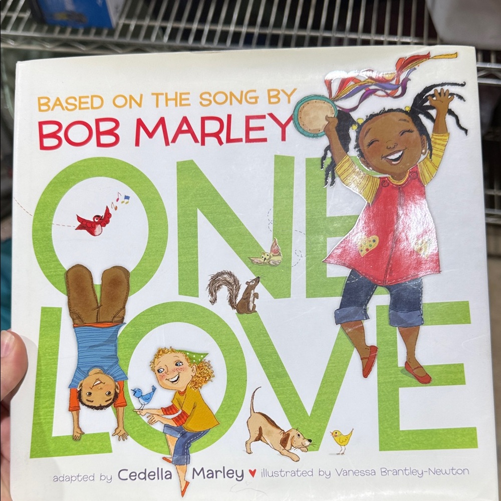 One Love Children's Book - Bob Marley (Illustrated Cover)